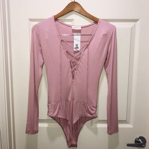 NWT Sophie & Trey Long-Sleeve Bodysuit